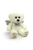 Plüschtier Teddybär 30 cm mit silberen Flügeln – Weiches Produktbild-Vorschau 4