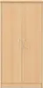 Aktenschrank >Olli< in Buche - 72x148x35cm (BxHxT) Produktbild-Vorschau 1