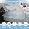 LZQ 150cm Skládací zábrana na postel, zábrana na dětskou Náhled obrázku produktu 12