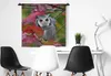 MuchoWow® Wandteppich Wandbehang Eule - Vogel - Laub - Produktbild-Vorschau 4