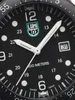 Close-up of a black Luminox watch face. Produktbild-Vorschau