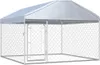 vidaXL Chenil d'extérieur avec toit 200x200x135 cm Voir les images du produit 1