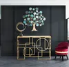 Konzole Console Marie 120 x 41 x 81 cm kovová zlatá Náhled obrázku produktu 12