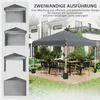 Outsunny Faltpavillon 2,97 x 2,97 m, Pavillon mit Produktbild-Vorschau 8