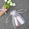 100 Stück durchsichtige Schmuckbeutel mit Kordelzug, ideal Produktbild-Vorschau 4