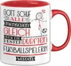 Fußballspielerin Geschenk Becher Tasse Gott Schuf Alle Produktbild-Vorschau 1