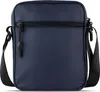 A plain, front-facing view of a dark blue messenger bag. Náhled obrázku produktu