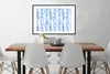 MuchoWow® Gerahmtes Poster Blumen - Anemone - Blau - Muster Produktbild-Vorschau 3