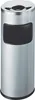 DURABLE Papierkorb SAFE mit Ascher 17 Liter silber metallic Produktbild-Vorschau 11