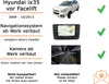 Autoradio Einbaupaket Alpine INE-W611D passend für Hyundai Produktbild-Vorschau 2