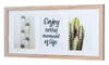 Bilderrahmen für 3 Fotos 13x18cm Eiche gekälkt Holz MDF Produktbild-Vorschau 1