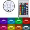 lot de 4 lampes RGB étanches IP68 avec télécommande et 4 Voir les images du produit 5