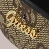 Guess AirPods Pro harte Schutzhülle mit Guess Logo - Braun Produktbild-Vorschau 3