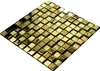 Goldglasmosaik „GOLD“, goldglänzende Mosaikfliese Produktbild-Vorschau 3