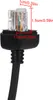 A close-up view of an RJ45 connector with measurement indicators. Podgląd zdjęcia produktu