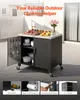 VEVOR Outdoor-Grillwagen mit Aufbewahrungsschrank, 102 cm Produktbild-Vorschau 5