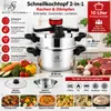 Snelkookpan – slowcooker – 10Liter – snelkookpan inductie – Productafbeelding-voorbeeld 8