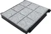A close-up, angled view of a charcoal filter for a range hood. Anteprima dell’immagine prodotto