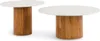 Couchtischset GANGA/YAMUNA mit Tischplatte aus Marmor, Produktbild-Vorschau 4