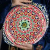 Lagan, geschnitzt, oval, KaraKalam KO2, Rishtan Keramik, 34 Produktbild-Vorschau 8
