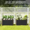 2er-Set Hochbeet Blumenhochbeet witterungsbeständig, Produktbild-Vorschau 4