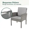 SVITA DENVER Meuble de jardin en poly rotin Ensemble de Voir les images du produit 5
