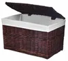Proutěný koš na prádlo - hnědý 105 L Náhled obrázku produktu 4