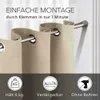tinycurtains Türvorhang 195x150cm mit Teleskopstange Produktbild-Vorschau 6