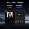 A product shot of a facial recognition and fingerprint scanner with marketing text overlay. Náhled obrázku produktu