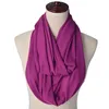 Jersey Stoff Loop Schal Magenta Produktbild-Vorschau 2