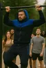 Herren Jogginganzug | Freizeitanzug 984 schwarz/blau | M Produktbild-Vorschau 5