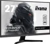 A product shot of a computer monitor with marketing text and graphics. Produktbild-Vorschau