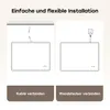 Diagrams illustrating two different installation methods for a mirror. Anteprima dell’immagine prodotto