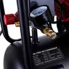Close-up of an air compressor's pressure gauge and regulator. Produktbild-Vorschau