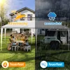 ISOISL Pavillon 3 x 6 m Weiß Partyzelt Gartenpavillon mit Produktbild-Vorschau 7