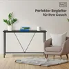 IvoQ Sidetable Schwarz – Konsolentisch – Flurtisch – Produktbild-Vorschau 4