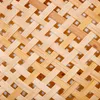 A close-up view of a woven bamboo lampshade. Náhled obrázku produktu