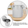 Milchkanne aus Stahl luftdicht mit Griff 6L großer Eimer Produktbild-Vorschau 5