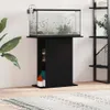 vidaXL Supporto per acquario in rovere nero 75 x 36 x 72,5 Anteprima dell’immagine prodotto 2