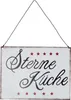 UNUS Metallschild Sterneküche Vintage Look Blechschild Produktbild-Vorschau 1