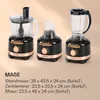 Klarstein Luca Multifunktionsmixer Standmixer Zerkleinerer Produktbild-Vorschau 7