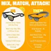 Babysunnies Schwarze Polarisierte Baby-Sonnenbrille mit Produktbild-Vorschau 3