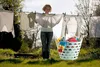 3er Set Kunststoff Flexi Wäschekorb Griffe Wäschewanne 14L Produktbild-Vorschau 5