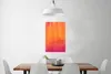 MuchoWow® Poster Aquarell - Orange - Rosa - Abstrakt 40x60 Produktbild-Vorschau 2