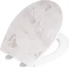 Premium WC-Sitz White Marble mit Relief Produktbild-Vorschau 3