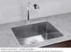 BLANCO ANDANO 500-IF Flachrandspüle / Edelstahl / Stopfen Produktbild-Vorschau 10