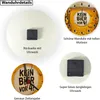 Kein Bier vor 4! Wanduhr aus Alu Produktbild-Vorschau 4