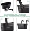 Collage showing how to install a hanging planter. Produktbild-Vorschau