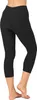 Merry Style Damen 3/4 Leggings MS10-301 (Schwarz, M) Produktbild-Vorschau 4