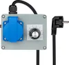 A close-up studio shot of an electrical power dimmer/regulator device. Náhľad obrázku produktu